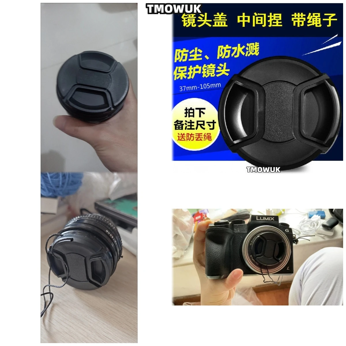 For FUJIFILM X-M5 X-T3 X-Pro4 X-A5 X-H1 X-E5 X-T70 X-T4 X-T100 X-T30 Mark II Camera Lens Cap Protective Cover Center Pinch Snap-
For FUJIFILM X-M5 X-T3 X-Pro4 X-A5 X-H1 X-E5 X-T70 X-T4 X-T100 X-T30 Mark II Camera Lens Cap Protective Cover Center Pinch Snap-