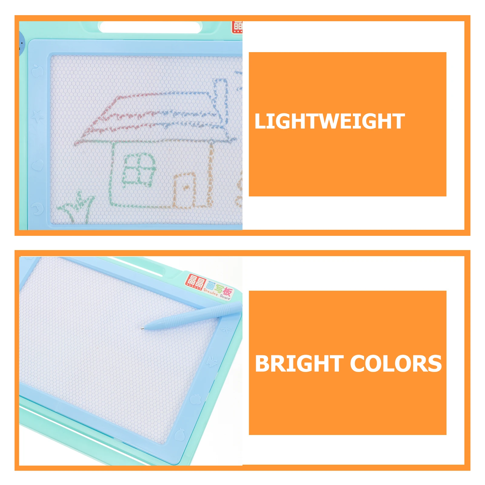 Magnetic Writing Board Kids Drawing Pad Educational Toy Erasable Doodle Table Blue Large Screen Holiday Gift
Magnetic Writing Board Kids Drawing Pad Educational Toy Erasable Doodle Table Blue Large Screen Holiday Gift