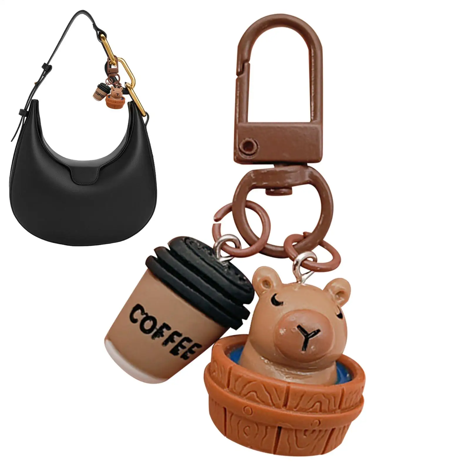 Capybara Keychains Cute Realistic Portable With Metal Hook Funny Animal Capybara Keychain For Backpacks Mobile Phones Cameras
Capybara Keychains Cute Realistic Portable With Metal Hook Funny Animal Capybara Keychain For Backpacks Mobile Phones Cameras