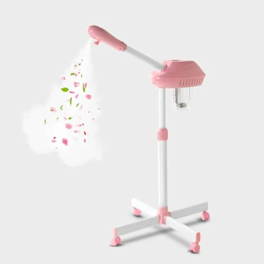 Professional Facial Steamer Face Steam on Wheels Estheticians Steamer with More Steam for Moisturizing and Hydration Adjustable
Professional Facial Steamer Face Steam on Wheels Estheticians Steamer with More Steam for Moisturizing and Hydration Adjustable