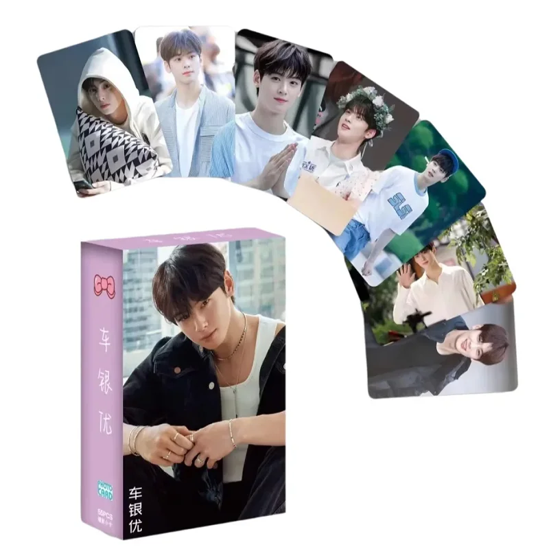 55PCS Cha Eun-woo Photocards Set - Korean Star Holographic LOMO Cards Fans Collection Gift
55PCS Cha Eun-woo Photocards Set - Korean Star Holographic LOMO Cards Fans Collection Gift