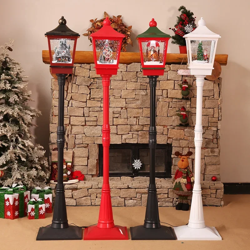 Christmas decorations western style snow street lights music snow lights living room lights shopping mall hotel Festival props
Christmas decorations western style snow street lights music snow lights living room lights shopping mall hotel Festival props