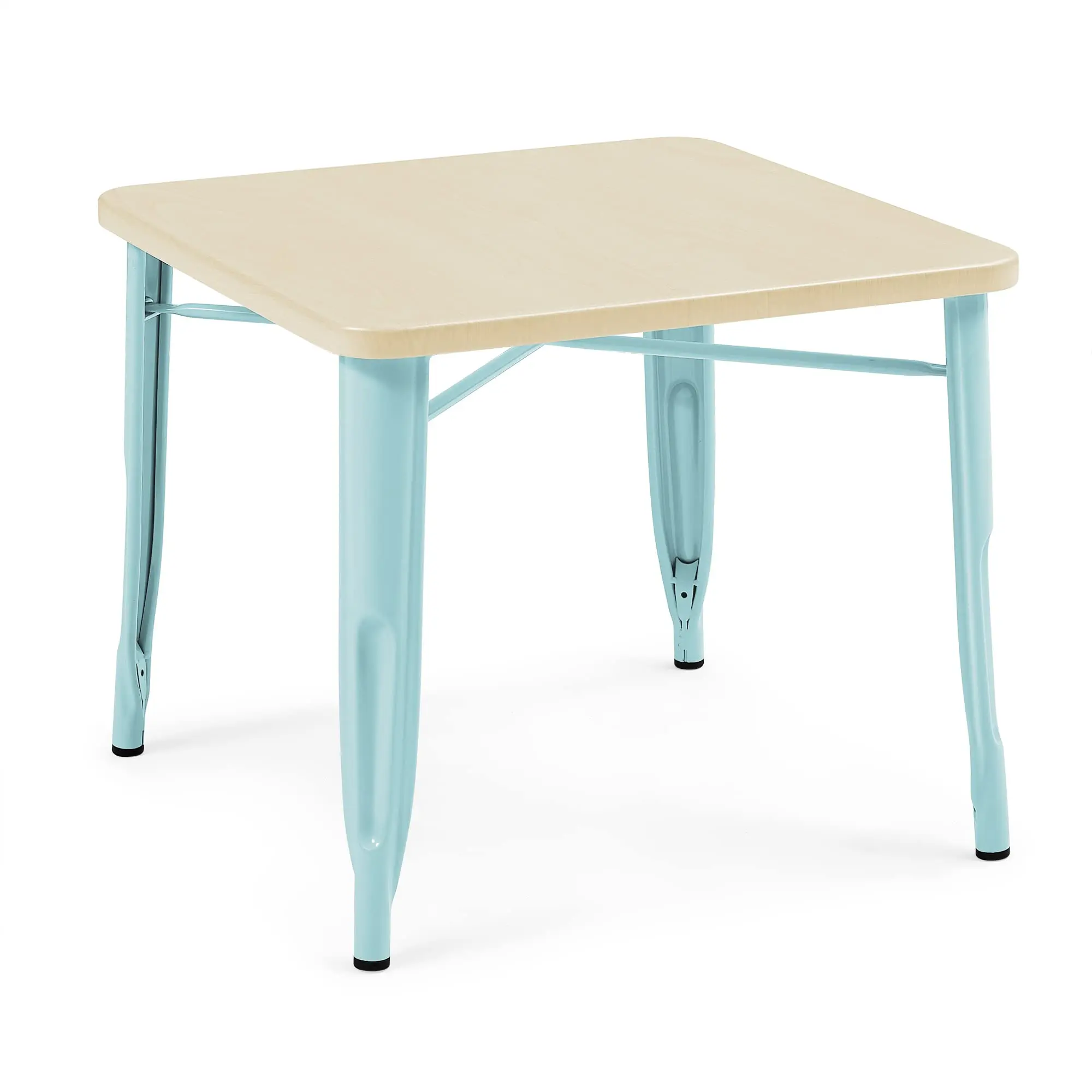 Square Activity Table With Light Wood Top And Powder-Coated Metal Legs For Creative Projects, Meals, Study Sessions
Square Activity Table With Light Wood Top And Powder-Coated Metal Legs For Creative Projects, Meals, Study Sessions