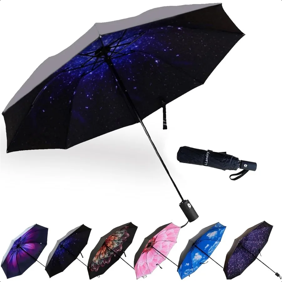 LLanxiry компактный дорожный зонт мини ветрозащитный зонт для дождя и солнца маленький легкий уличный УФ-зонт портативный складной U 
LLanxiry компактный дорожный зонт мини ветрозащитный зонт для дождя и солнца маленький легкий уличный УФ-зонт портативный складной U