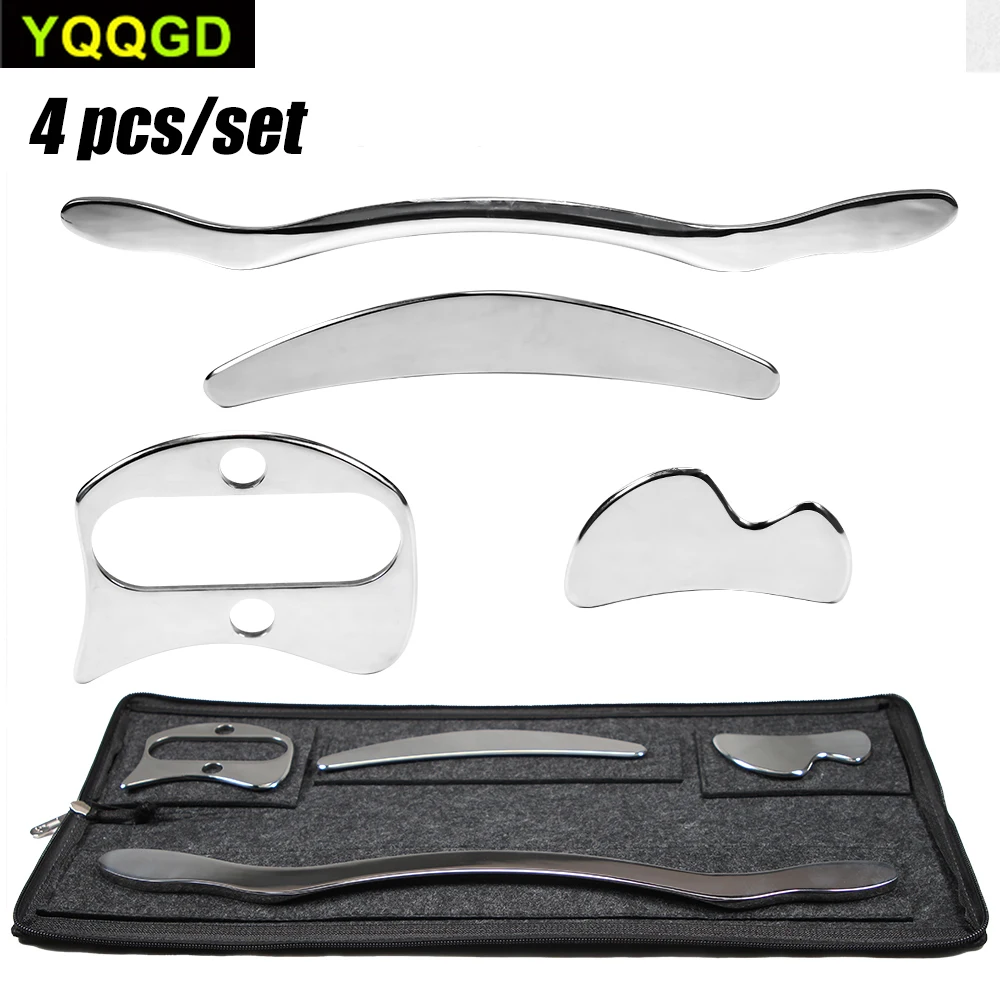 Stainless Steel GuaSha Massager Muscle Scraper Metal Scraping Tool Body Shaping Deep Tissue Fascia Face Relaxation Massage Stick
Stainless Steel GuaSha Massager Muscle Scraper Metal Scraping Tool Body Shaping Deep Tissue Fascia Face Relaxation Massage Stick
