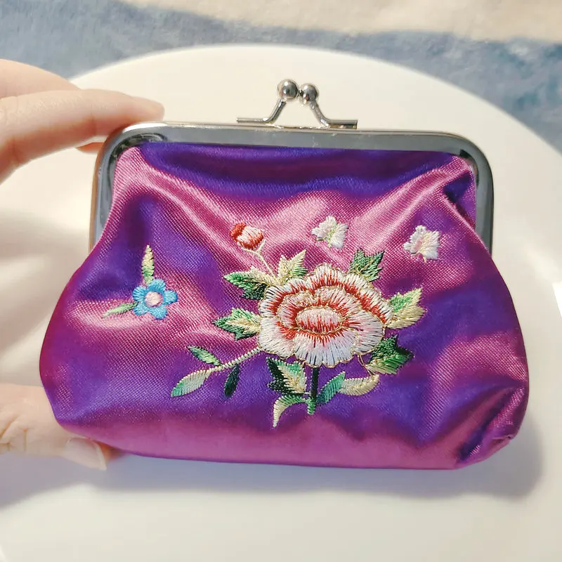 Vintage Style Purple Yellow Kiss Lock Crochet Bag With Flower Embroidered Wallets Oriental Aesthetic Coin Purse Accessories
Vintage Style Purple Yellow Kiss Lock Crochet Bag With Flower Embroidered Wallets Oriental Aesthetic Coin Purse Accessories