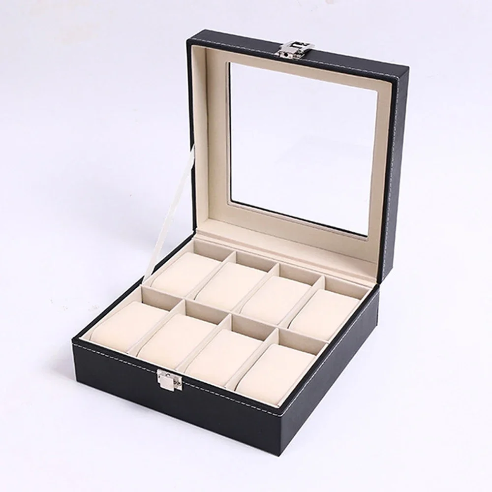2/3/5/6/8 Slots PU Leather Watch Storage Box Organizer New Mechanical Mens Watch Display Holder Cases Jewelry Gift Boxes Case
2/3/5/6/8 Slots PU Leather Watch Storage Box Organizer New Mechanical Mens Watch Display Holder Cases Jewelry Gift Boxes Case