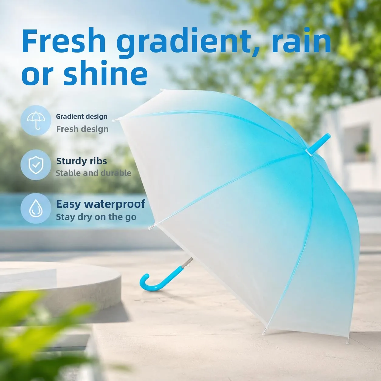 2026 New Transparent Manual Umbrella Outdoor Durable 8 Bone Reinforced Clear Plastic Handle Straight Handheld Rain Umbrella
2026 New Transparent Manual Umbrella Outdoor Durable 8 Bone Reinforced Clear Plastic Handle Straight Handheld Rain Umbrella