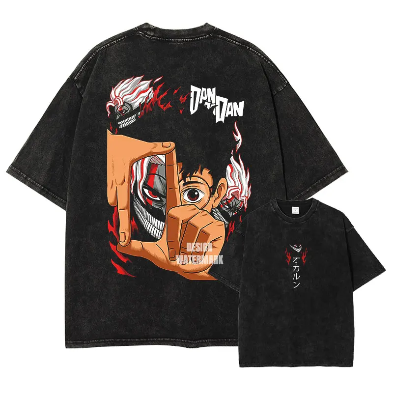 Anime D-Dandadan T Shirt Vintage Washed Takakura Ken T-shirts Oversized Momo T Shirts Manga Aira Seiko Tops Tees Men 100% Cotton
Anime D-Dandadan T Shirt Vintage Washed Takakura Ken T-shirts Oversized Momo T Shirts Manga Aira Seiko Tops Tees Men 100% Cotton
