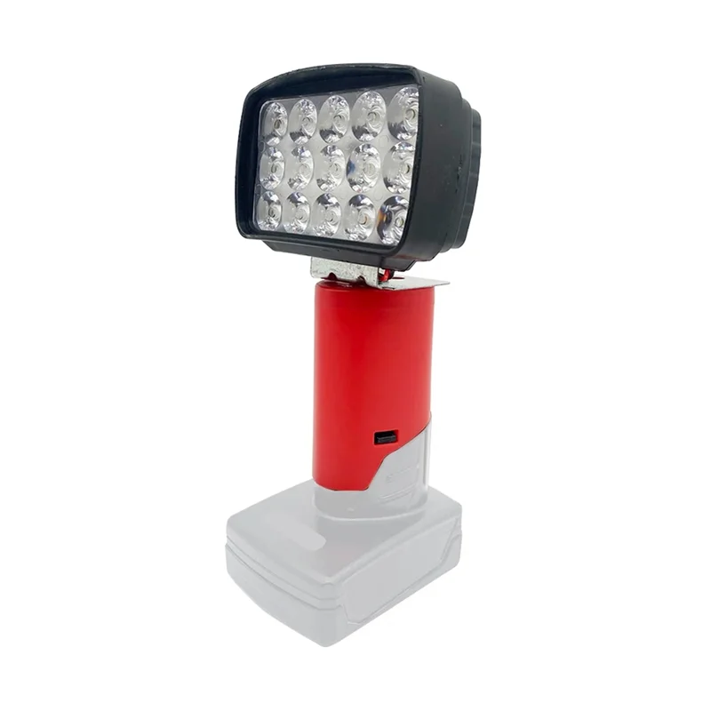 ABZV-15 Beads LED Flashlight Spotlight For M12 12V Li- Battery 48-11-2420 Outdoor Camping Lamps
ABZV-15 Beads LED Flashlight Spotlight For M12 12V Li- Battery 48-11-2420 Outdoor Camping Lamps