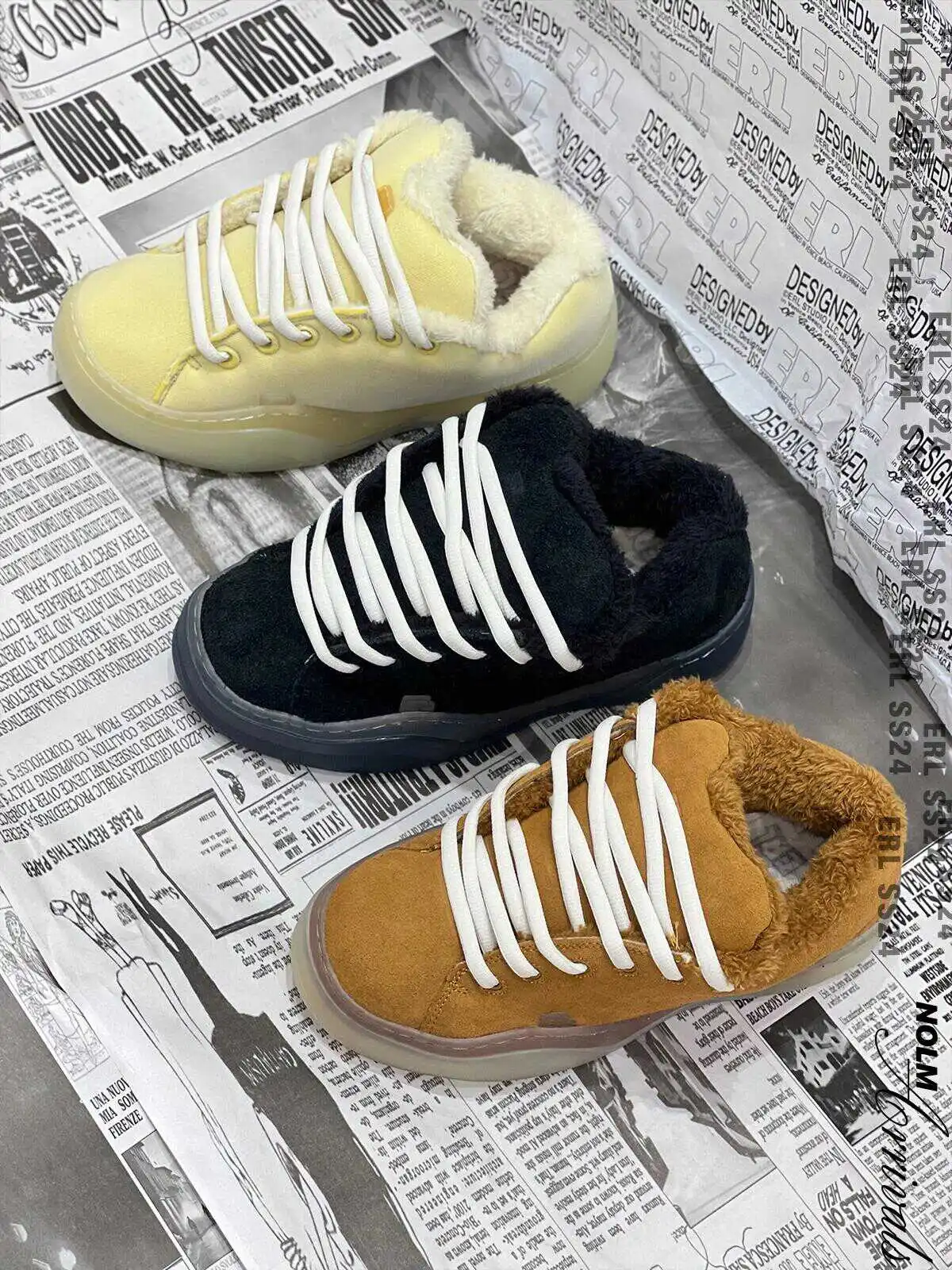 Зимние ботинки ERL TRA, бархатные хлопковые слипоны Skate oes, зимние ботинки с низким верхом и круглым носком на плоской подошве для молодежи
Зимние ботинки ERL TRA, бархатные хлопковые слипоны Skate oes, зимние ботинки с низким верхом и круглым носком на плоской подошве для молодежи