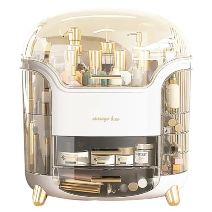 Upgrade Large Makeup Organizer Countertop Vanity Organizer Cosmetic Organizer Makeup Storage Box Bathroom Counter Organizer Per
Upgrade Large Makeup Organizer Countertop Vanity Organizer Cosmetic Organizer Makeup Storage Box Bathroom Counter Organizer Per