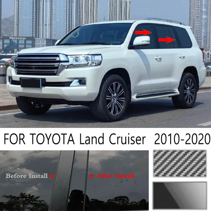 For TOYOTA Land Cruiser 2010-2020 Glossy Black Window Door Column B C Pillar Post Cover Trim Auto Sticker Styling
For TOYOTA Land Cruiser 2010-2020 Glossy Black Window Door Column B C Pillar Post Cover Trim Auto Sticker Styling
