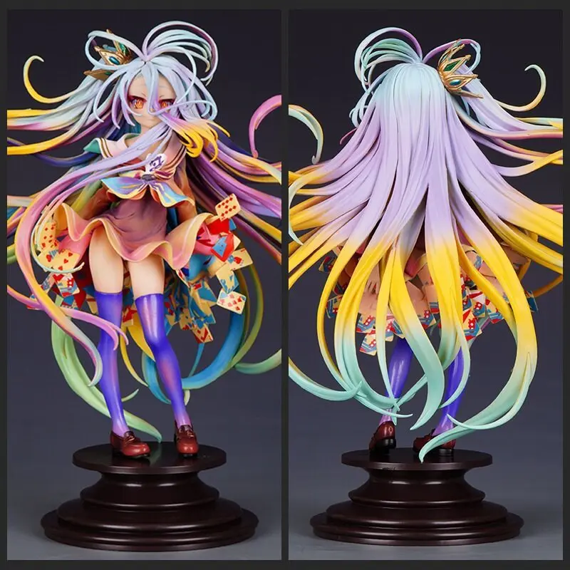 28cm No Game No Life Shiro PVC Figure Art Works Kamiya Yuu 1/7 Action Figure Desktop Ornament Collectible Anime Model Toy Gifts
28cm No Game No Life Shiro PVC Figure Art Works Kamiya Yuu 1/7 Action Figure Desktop Ornament Collectible Anime Model Toy Gifts