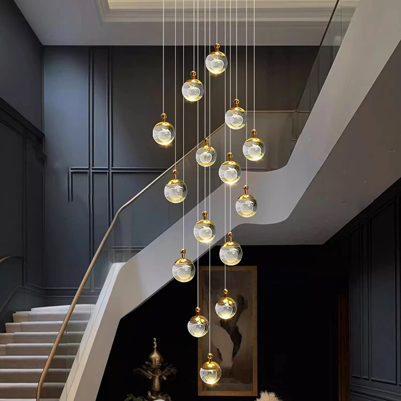 Modern home decoration crystal chandelier, stair Pendant lamp, living room Pendant lights, interior lighting
Modern home decoration crystal chandelier, stair Pendant lamp, living room Pendant lights, interior lighting