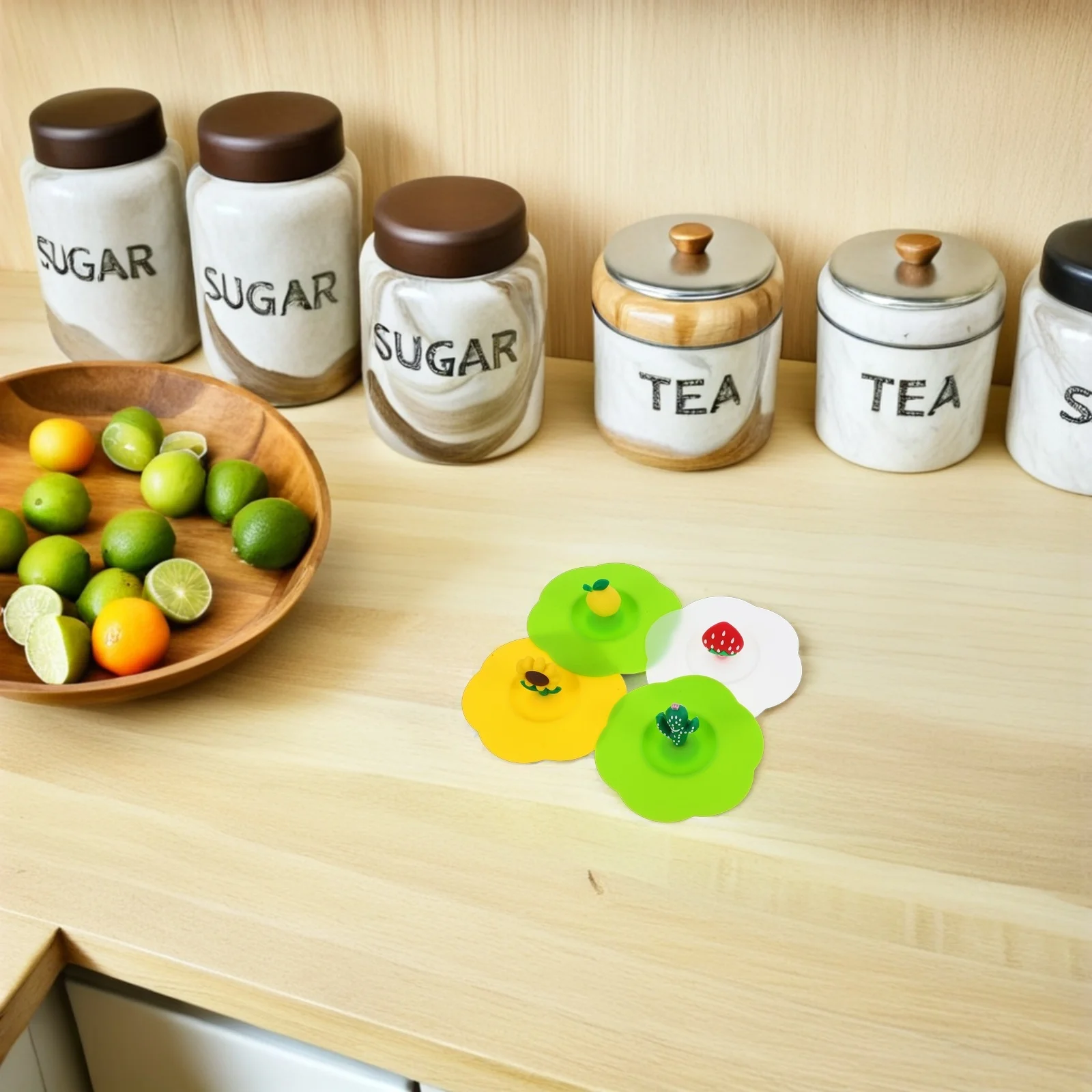 4Pcs Universal Silicone Plum Lid Food Grade Leak Proof Covers for Coffee Tea Water Soda Bowls Reusable
4Pcs Universal Silicone Plum Lid Food Grade Leak Proof Covers for Coffee Tea Water Soda Bowls Reusable