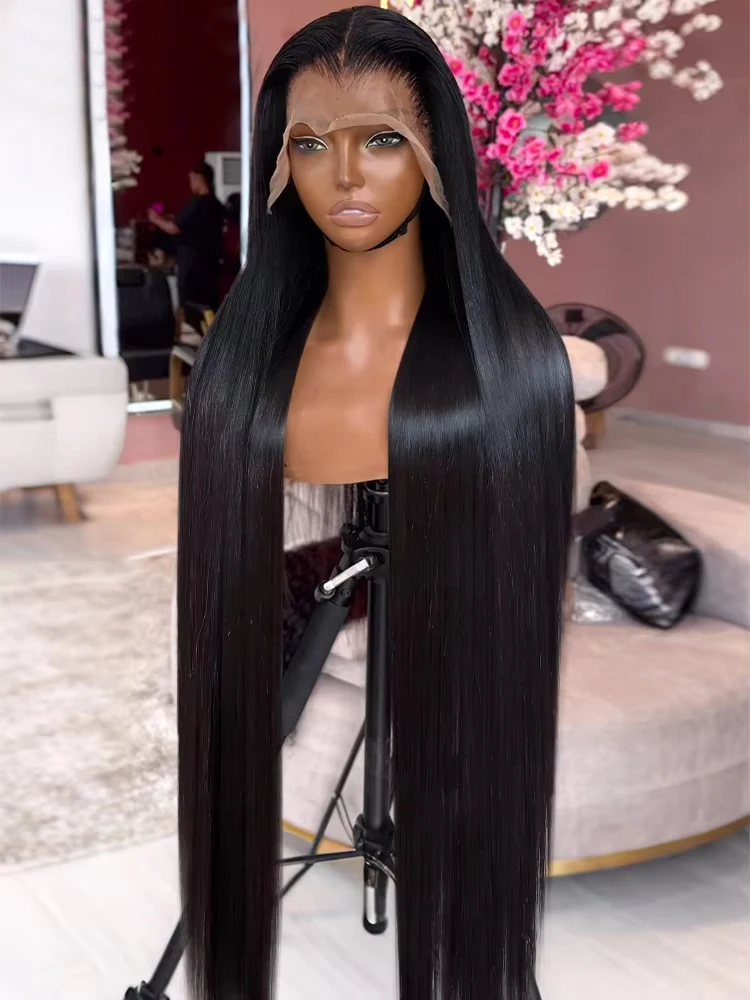250Density 30 40 Inch HD Transparent Wigs 13x6 Bone Straight Lace Front Human Hair Wigs 13x4 Brazilian Pre Plucked Wig For Women
250Density 30 40 Inch HD Transparent Wigs 13x6 Bone Straight Lace Front Human Hair Wigs 13x4 Brazilian Pre Plucked Wig For Women