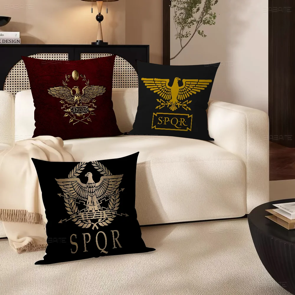 Чехол для подушки с принтом римского SPQR, декоративная подушка, диван, домашний декор, чехол, наволочки
Чехол для подушки с принтом римского SPQR, декоративная подушка, диван, домашний декор, чехол, наволочки