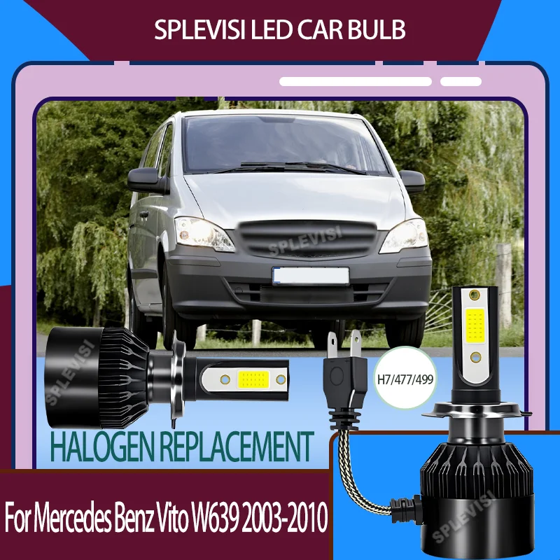 6000LM Auto led Headlight Hi Lo Beam No Performance Drop For Mercedes Benz Vito W639 2003 2004 2005 2006 2007 2008 2009 2010
6000LM Auto led Headlight Hi Lo Beam No Performance Drop For Mercedes Benz Vito W639 2003 2004 2005 2006 2007 2008 2009 2010