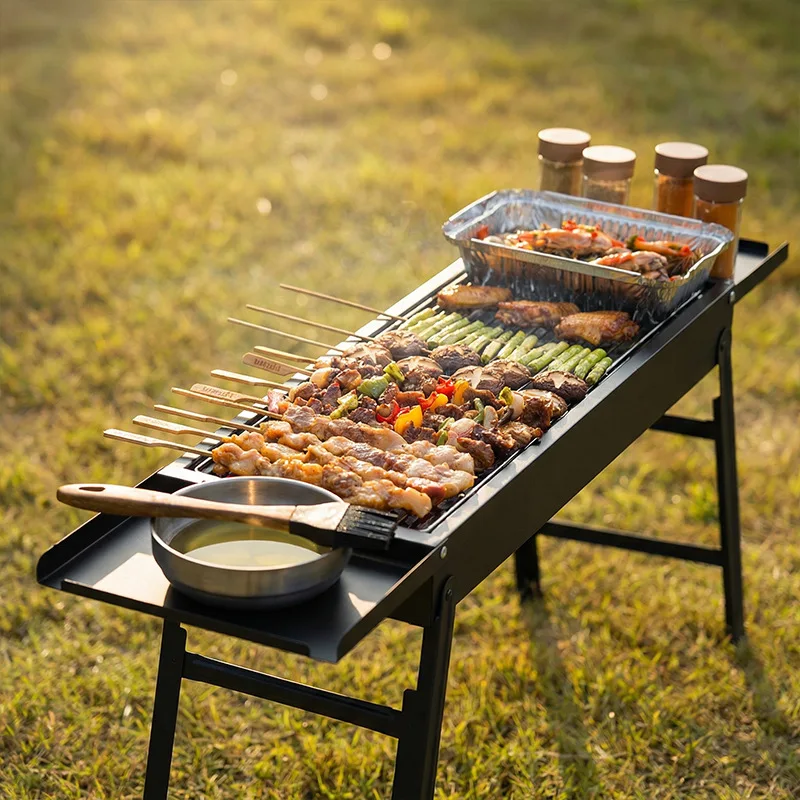 Extended Length Outdoor Portable Barbecue Grill Camping Home Use Factory Wholesale Portable Grill Korean Bbq Barbecue Grill
Extended Length Outdoor Portable Barbecue Grill Camping Home Use Factory Wholesale Portable Grill Korean Bbq Barbecue Grill