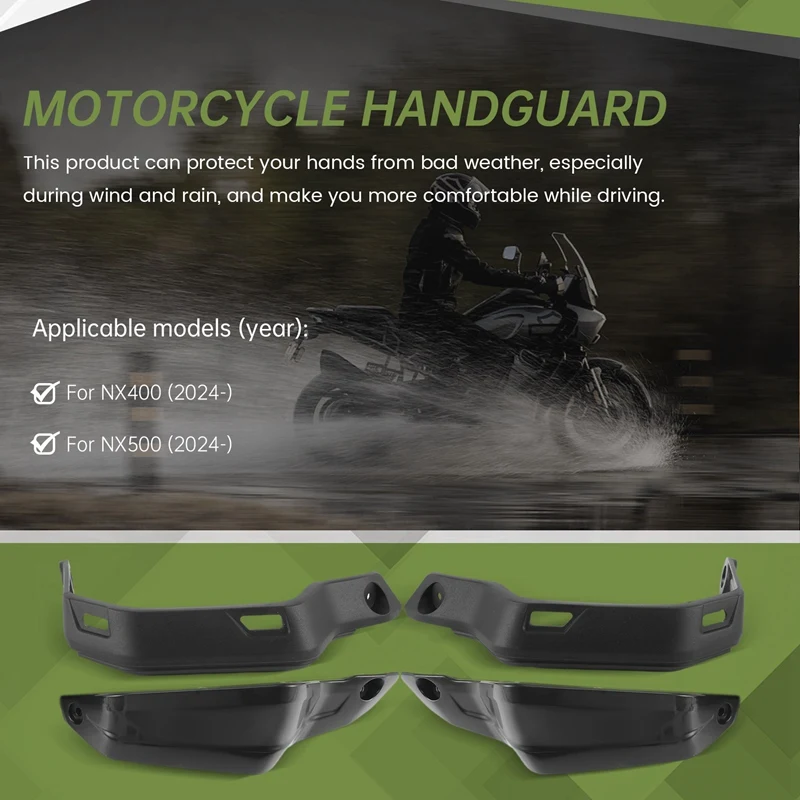M0t-rMotorcycle Accessories Handguard Hand Guard Fairing Shield Protector Windshield for Honda NX400 NX500 2024
M0t-rMotorcycle Accessories Handguard Hand Guard Fairing Shield Protector Windshield for Honda NX400 NX500 2024
