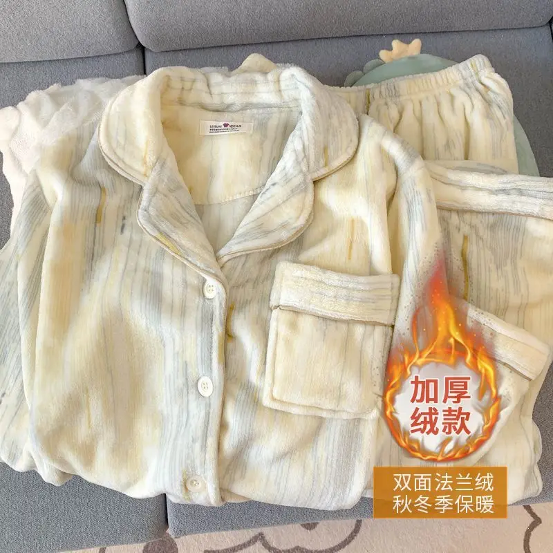 Kawaii Pj Set Autumn Winter Women's Pajama Set Coral Fleece Keep Warm Cartoon Homewear Wearable As Outerwear Cartoon Sleepwear
Kawaii Pj Set Autumn Winter Women's Pajama Set Coral Fleece Keep Warm Cartoon Homewear Wearable As Outerwear Cartoon Sleepwear