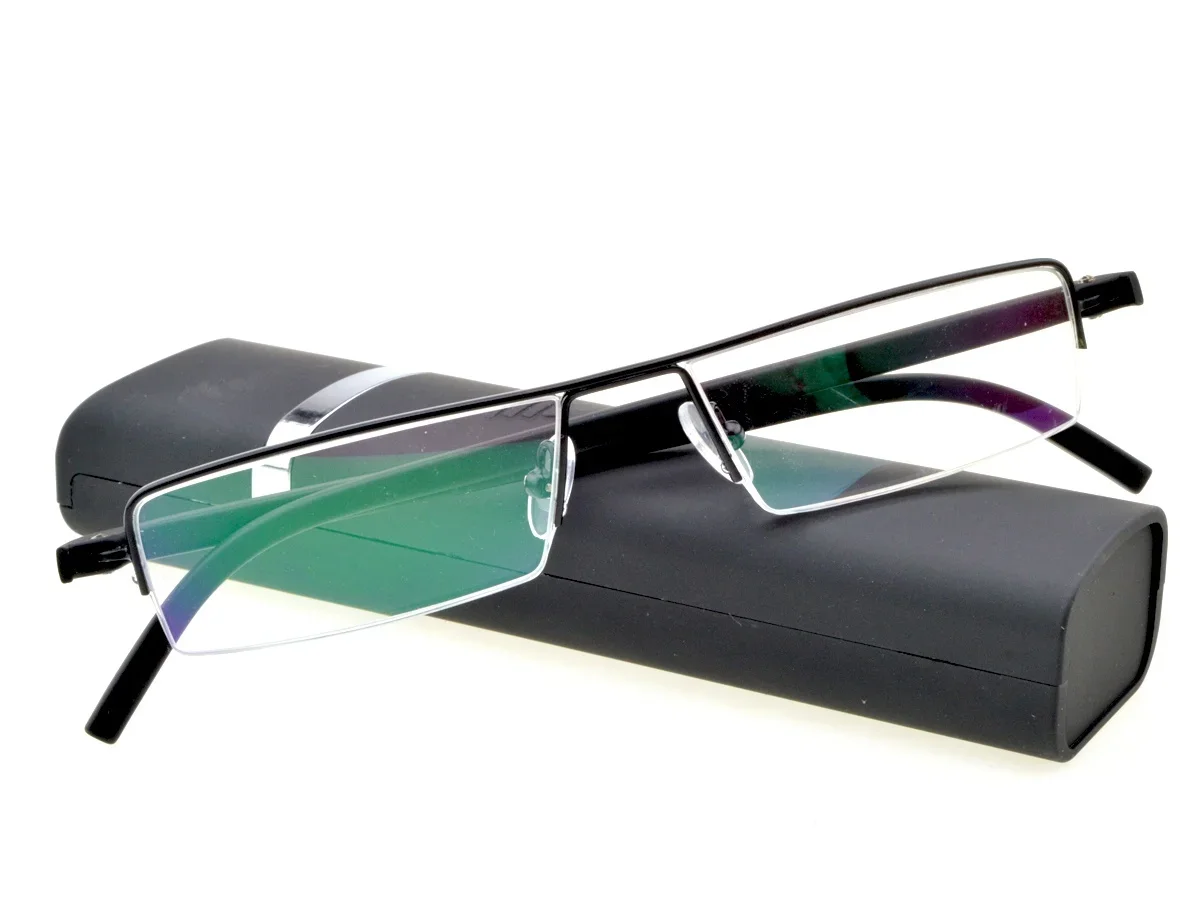 Modern Design Slim Men Women with Case Black Reading Glasses +0.75 +1 +1.25 +1.5 +1.75 +2 +2.25 +2.5 +2.75 +3 +3.25 +3.5 +3.75+4
Modern Design Slim Men Women with Case Black Reading Glasses +0.75 +1 +1.25 +1.5 +1.75 +2 +2.25 +2.5 +2.75 +3 +3.25 +3.5 +3.75+4