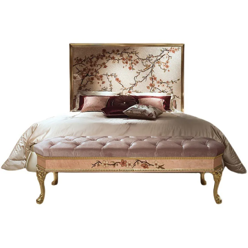 Shell inlaid bedside table French court bedroom large apartment bedside bedside table
Shell inlaid bedside table French court bedroom large apartment bedside bedside table