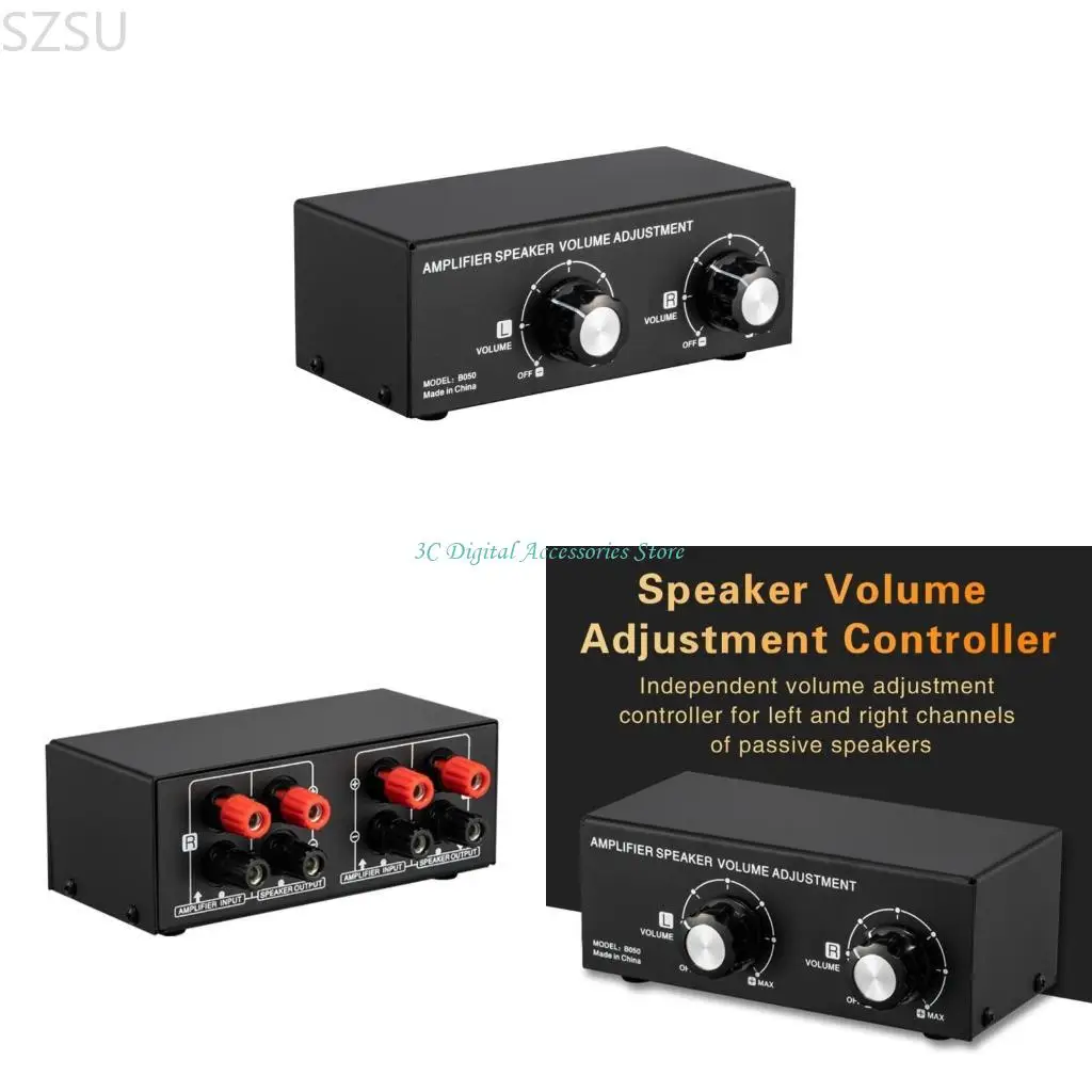 SZSU Convenient Travel Sound Regulator Independent Sound Adjustment Passive Speaker Sound Adjustment Controllers
SZSU Convenient Travel Sound Regulator Independent Sound Adjustment Passive Speaker Sound Adjustment Controllers
