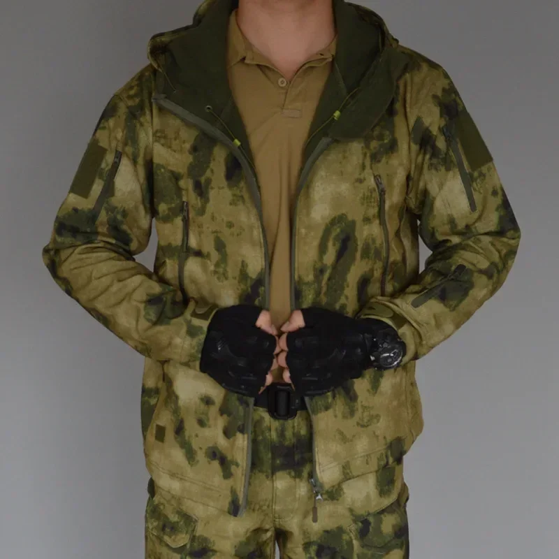 6XL Winter Outdoor Oversized Softshell Jackets Waterproof Zipper Hunting Clothes Fleece Lining Windbreaker Tactical Pocket Coat
6XL Winter Outdoor Oversized Softshell Jackets Waterproof Zipper Hunting Clothes Fleece Lining Windbreaker Tactical Pocket Coat
