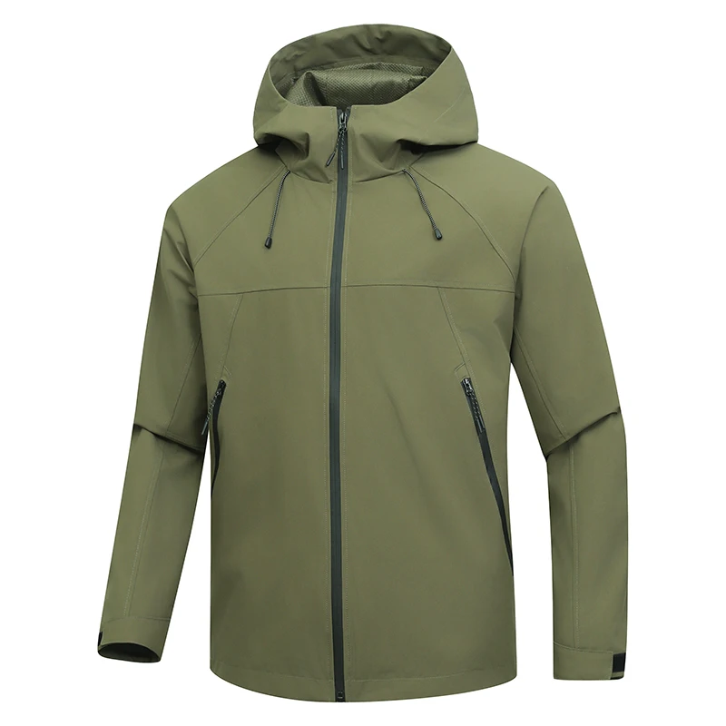Windbreaker, men's tactical jacket, waterproof outdoor hooded zippered pocket coat, sports size M-5XL, outdoor climbing jacket
Windbreaker, men's tactical jacket, waterproof outdoor hooded zippered pocket coat, sports size M-5XL, outdoor climbing jacket