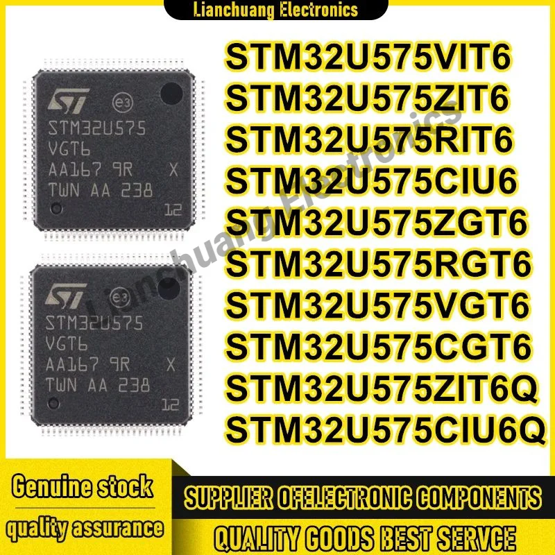 STM32U575VIT6 STM32U575ZIT6 STM32U575RIT6 STM32U575CIU6 STM32U575ZGT6 RGT6 STM32U575VGT6 CGT6 STM32U575ZIT6Q STM32U575CIU6Q
STM32U575VIT6 STM32U575ZIT6 STM32U575RIT6 STM32U575CIU6 STM32U575ZGT6 RGT6 STM32U575VGT6 CGT6 STM32U575ZIT6Q STM32U575CIU6Q