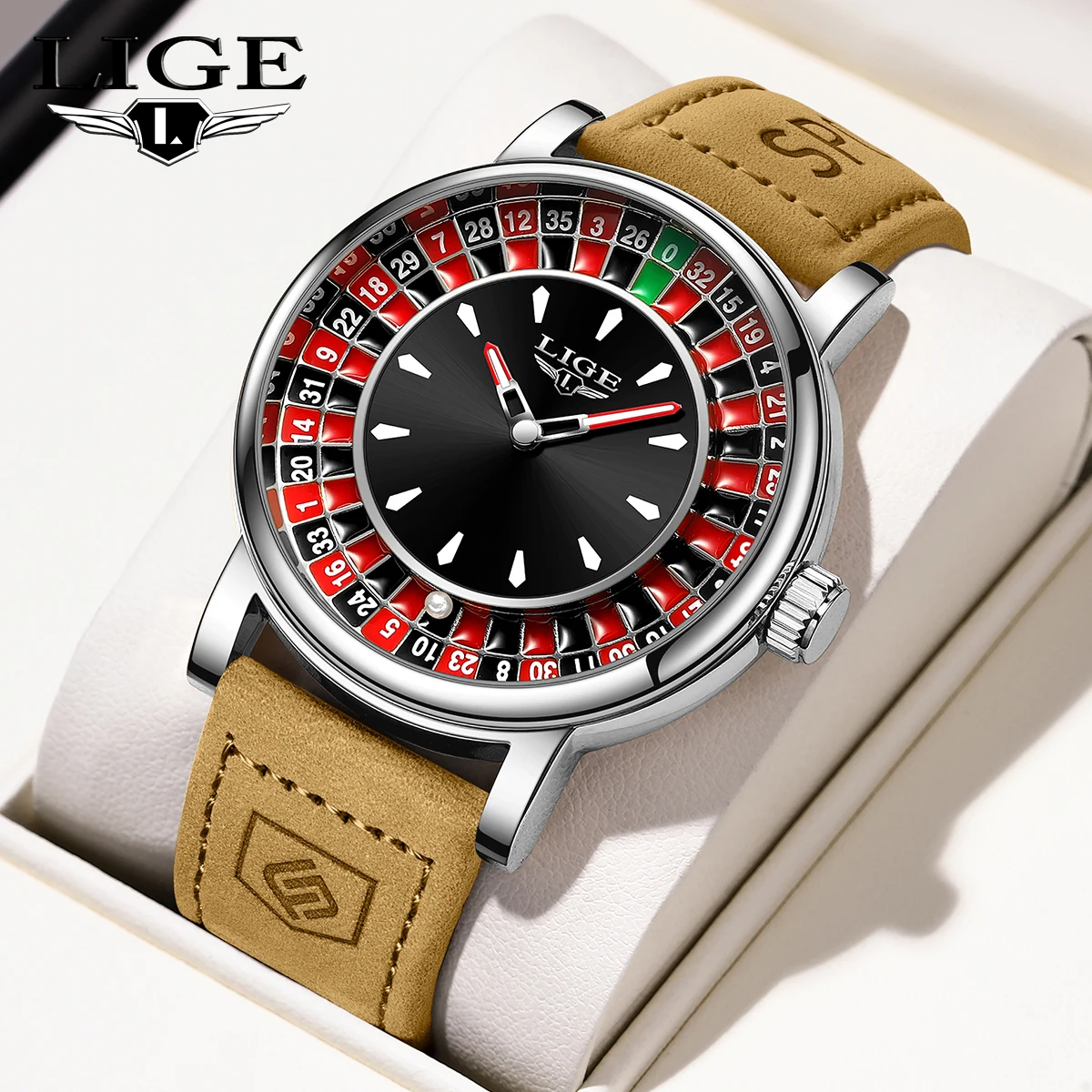 Мужские наручные часы LIGE, модные мужские часы, водонепроницаемые, с вращающимся циферблатом, кварцевые, спортивные, светящиеся, деловые часы + коробка
Мужские наручные часы LIGE, модные мужские часы, водонепроницаемые, с вращающимся циферблатом, кварцевые, спортивные, светящиеся, деловые часы + коробка