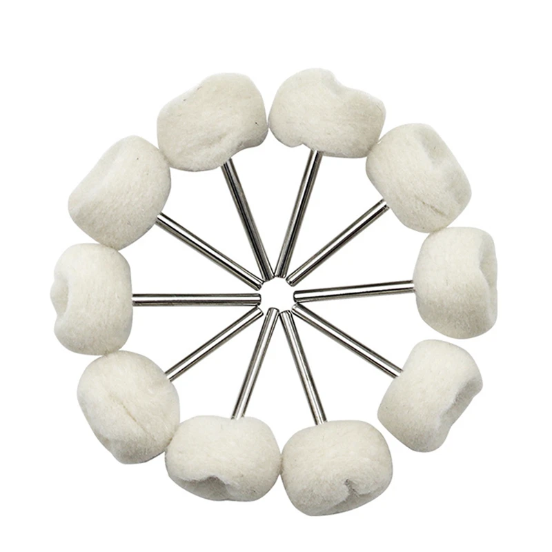 5/10/20Pcs Felt Grinding Sanding Head Abrasive Buffing Wheel 3mm Shank Cotton Thread Polishing mini Brush for Dremel Dril Jade
5/10/20Pcs Felt Grinding Sanding Head Abrasive Buffing Wheel 3mm Shank Cotton Thread Polishing mini Brush for Dremel Dril Jade
