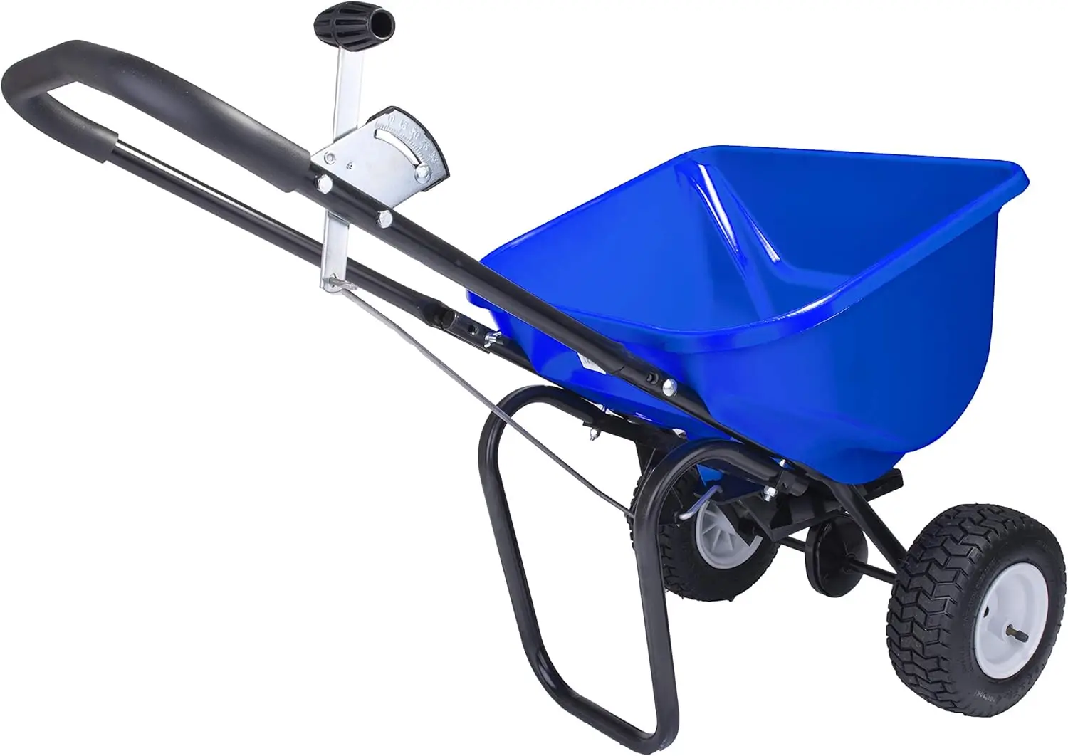 Polar Tech 90950 50 LB Professional Ice Melt Broadcast Walk Behind Spreader with 9" Pneumatic Tires, High Output and Solid Link
Polar Tech 90950 50 LB Professional Ice Melt Broadcast Walk Behind Spreader with 9" Pneumatic Tires, High Output and Solid Link
