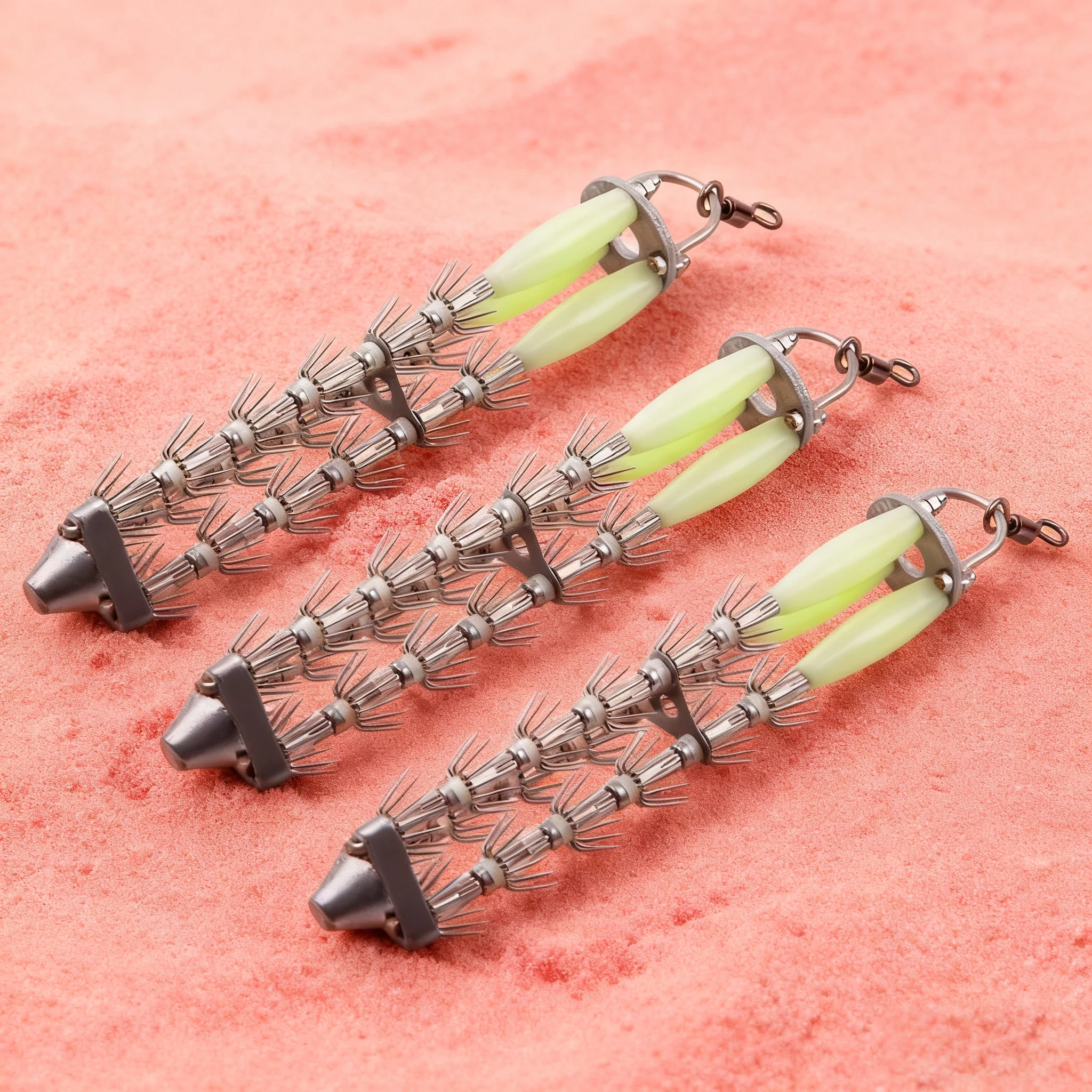 Wholesale JSM Stainless Steel Luminous Huge Squid Hooks Fishing Tackle Lures Jigs Hook 252 Pcs Pins Ocean Beach Fishing
Wholesale JSM Stainless Steel Luminous Huge Squid Hooks Fishing Tackle Lures Jigs Hook 252 Pcs Pins Ocean Beach Fishing