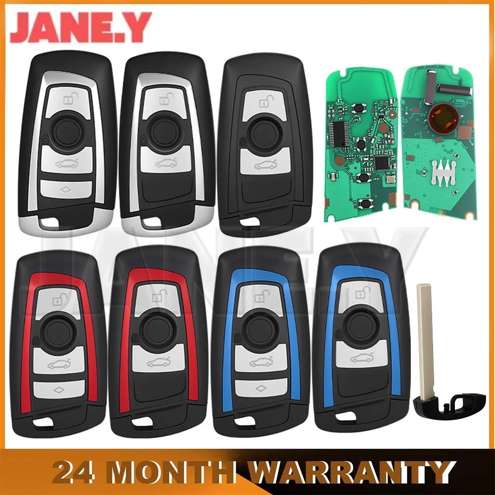 Smart Remote Car Key For BMW 3 5 7 Series X3 X5 F10 F30 FFEM BDC CAS4 CAS4+ ID49 Chip 315/434/868 Mhz Keyless Go 3/4 Buttons Key
Smart Remote Car Key For BMW 3 5 7 Series X3 X5 F10 F30 FFEM BDC CAS4 CAS4+ ID49 Chip 315/434/868 Mhz Keyless Go 3/4 Buttons Key