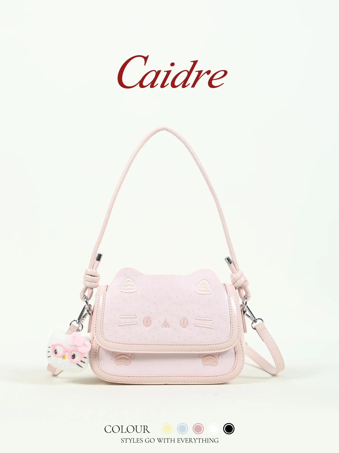 Caidre Cute Underarm Bag Women's Birthday Gift Cartoon Single Shoulder Slant Cross Small Bag Outing Small Carryall
Caidre Cute Underarm Bag Women's Birthday Gift Cartoon Single Shoulder Slant Cross Small Bag Outing Small Carryall