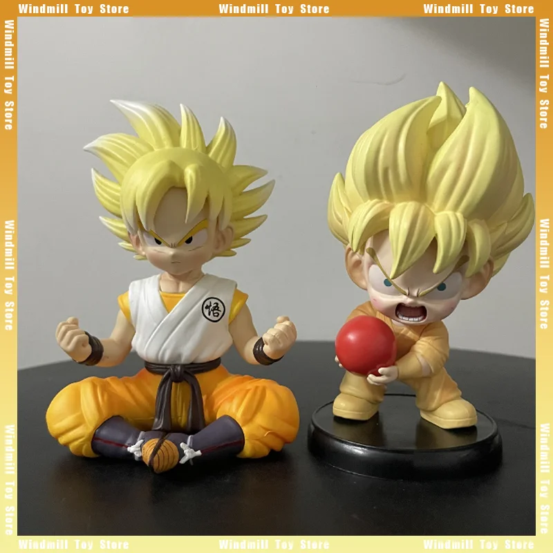 12 см Dragon Ball детская серия Q-Версия Сон Гоку аниме фигурка Какаротто настольный орнамент украшения коллекции игрушек 
12 см Dragon Ball детская серия Q-Версия Сон Гоку аниме фигурка Какаротто настольный орнамент украшения коллекции игрушек