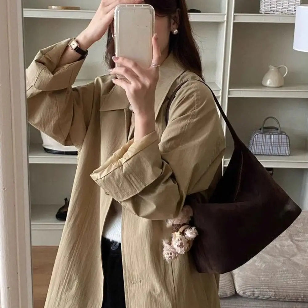 Waterproof Handbag Suede Shoulder Bag Solid Color Fashion Hobo Bag Korean Style Large Capacity Tote Bag Shopping
Waterproof Handbag Suede Shoulder Bag Solid Color Fashion Hobo Bag Korean Style Large Capacity Tote Bag Shopping