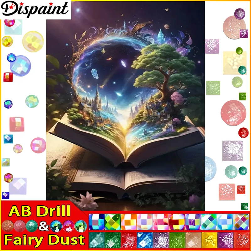 Dispaint Fairy Dust AB DIY 5D алмазная живопись "Книга дерева звезды" полная алмазная вышивка распродажа картина из стразов для фестиваля
Dispaint Fairy Dust AB DIY 5D алмазная живопись "Книга дерева звезды" полная алмазная вышивка распродажа картина из стразов для фестиваля