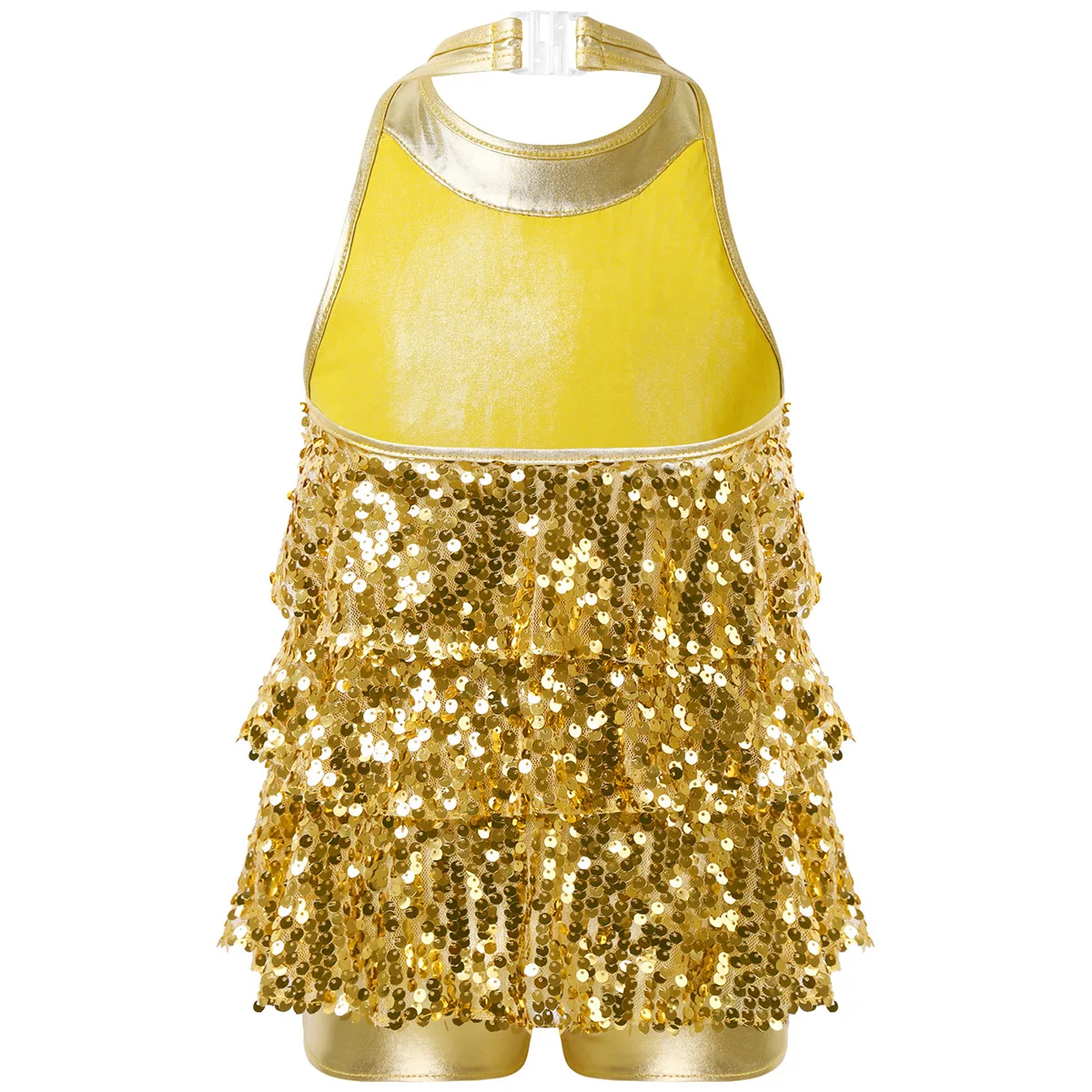Kids Halter Shiny Sequins Gymnastics Shorty Unitards Dress Girls Ballet Leotard Stage Performance Latin Jazz Dance Costume
Kids Halter Shiny Sequins Gymnastics Shorty Unitards Dress Girls Ballet Leotard Stage Performance Latin Jazz Dance Costume