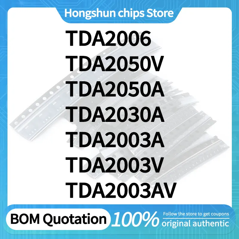 5 pieces/batch TDA2003V TDA2003AV TDA 2006 TDA2050V TDA2050A TDA2030A TDA2003A Standard version
5 pieces/batch TDA2003V TDA2003AV TDA 2006 TDA2050V TDA2050A TDA2030A TDA2003A Standard version