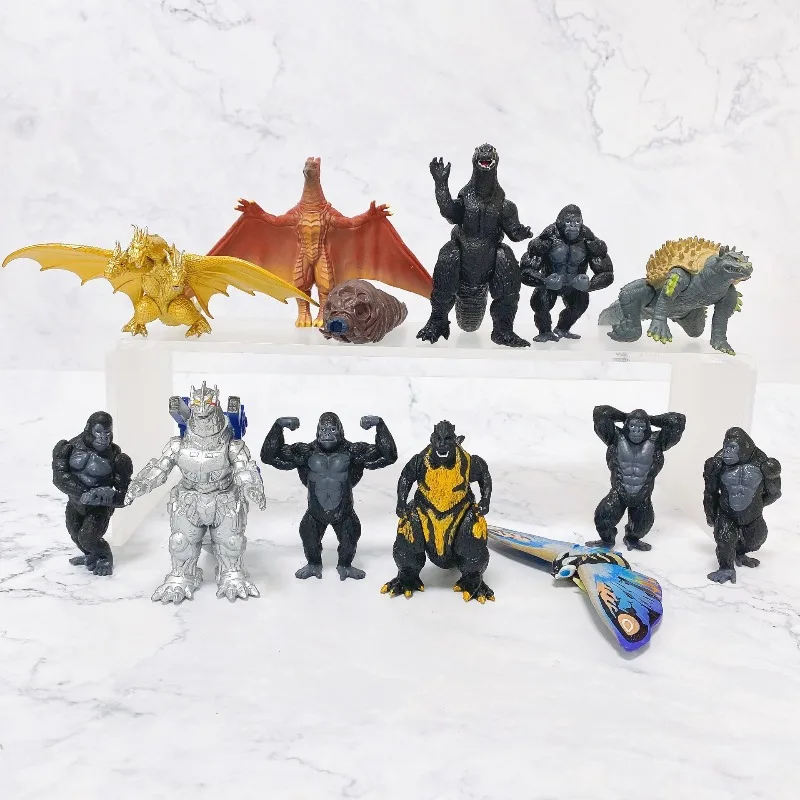 13pcs Godzilla Vs King Kong Figures 2-9cm Q Version Rodan Mothra King Ghidorah Car Desktop Decorations Toys Xmas Gifts
13pcs Godzilla Vs King Kong Figures 2-9cm Q Version Rodan Mothra King Ghidorah Car Desktop Decorations Toys Xmas Gifts
