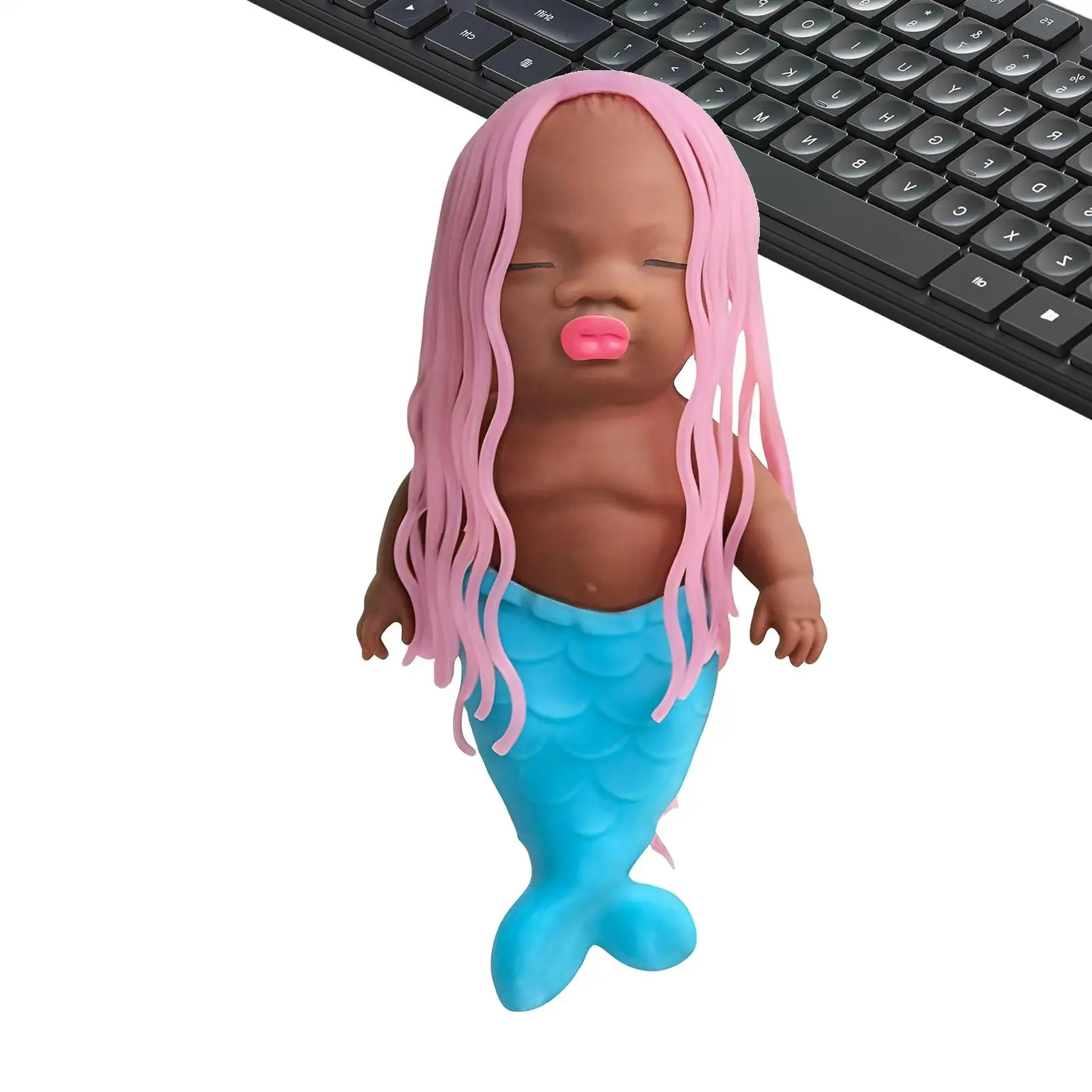 Pinch Toys for Kids Slow Rebound Elastic Mermaid Doll Shape Sensory Squeeze Fidget Toys for Kid Girls Children Teens Adult Women
Pinch Toys for Kids Slow Rebound Elastic Mermaid Doll Shape Sensory Squeeze Fidget Toys for Kid Girls Children Teens Adult Women