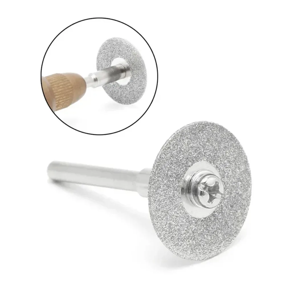 5pcs 22mm Diamond Cutting Discs Cut Off Mini Diamond Saw Blade with 1pcs Connecting Shank for Drill Fit Rotary Tool
5pcs 22mm Diamond Cutting Discs Cut Off Mini Diamond Saw Blade with 1pcs Connecting Shank for Drill Fit Rotary Tool