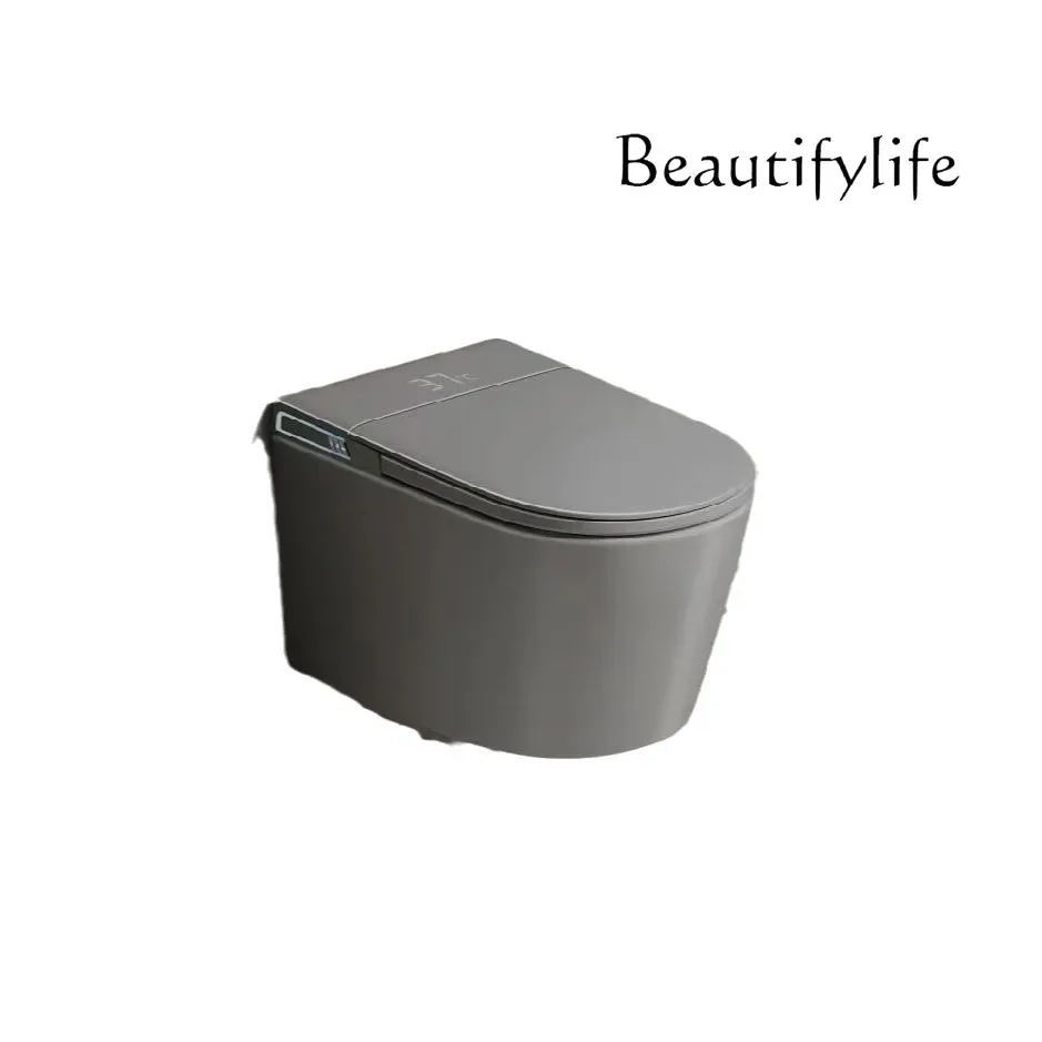 Wall-mounted smart toilet household automatic suspension embedded toilet built-in water tank
Wall-mounted smart toilet household automatic suspension embedded toilet built-in water tank