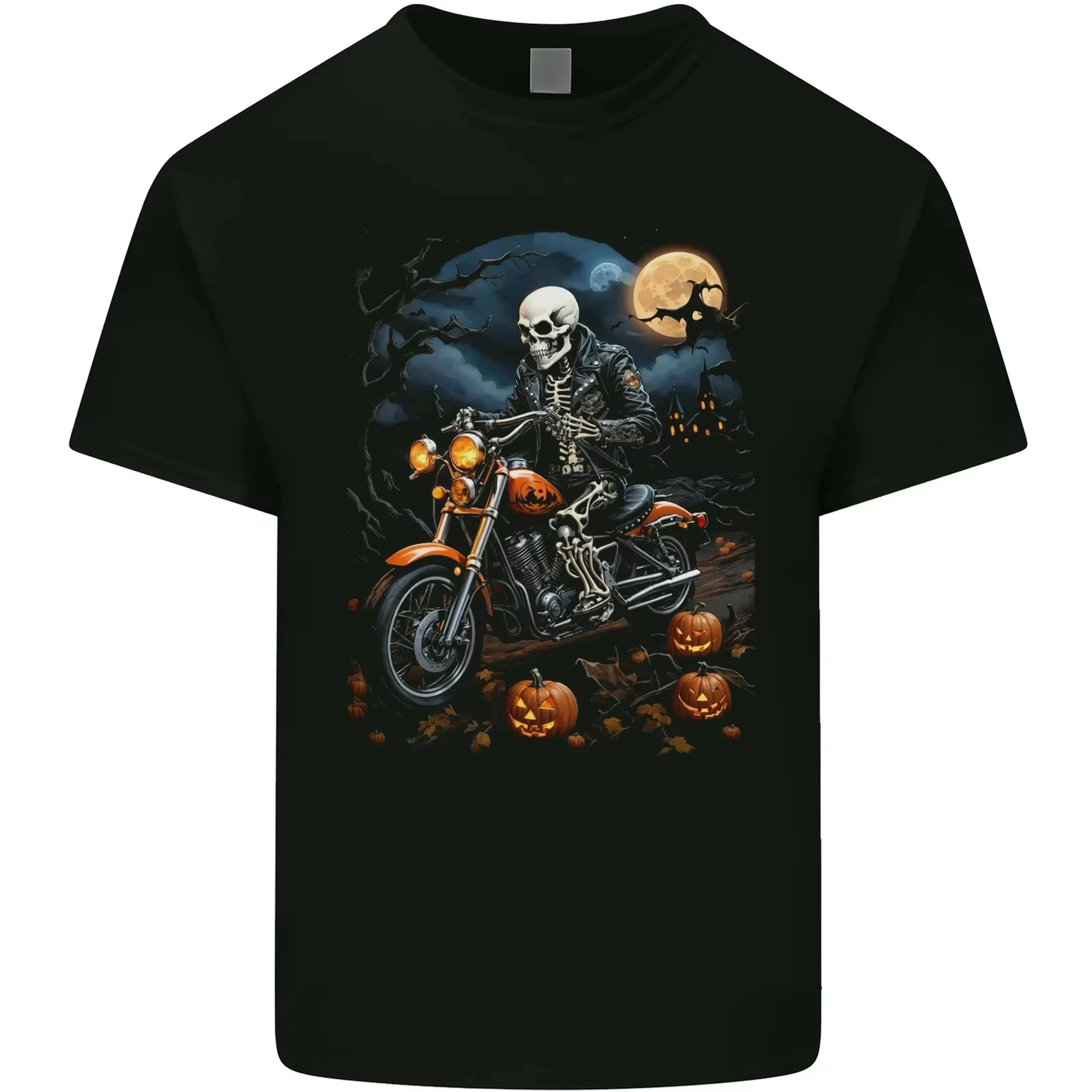 Classic Riding T-shirt Men's Creative Motorcycle Top Men's and Women's Same Summer Cotton Short-sleeved Trend Versatile T-shirt
Classic Riding T-shirt Men's Creative Motorcycle Top Men's and Women's Same Summer Cotton Short-sleeved Trend Versatile T-shirt