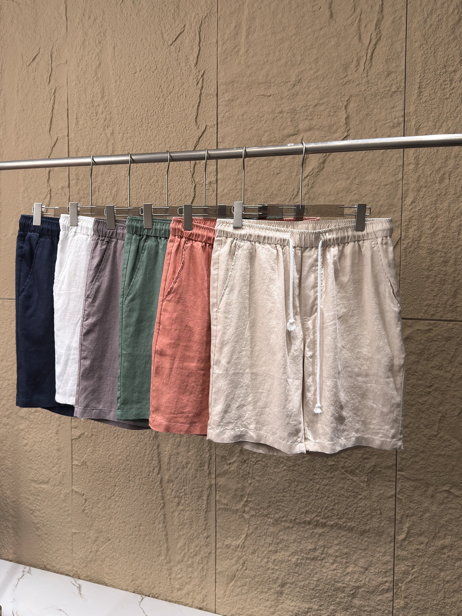 Cool And Breathable 100% Linen Men's Summer Shorts Moisture Wicking Comfortable Pure Color Versatile Casual Straight Leg Pants
Cool And Breathable 100% Linen Men's Summer Shorts Moisture Wicking Comfortable Pure Color Versatile Casual Straight Leg Pants