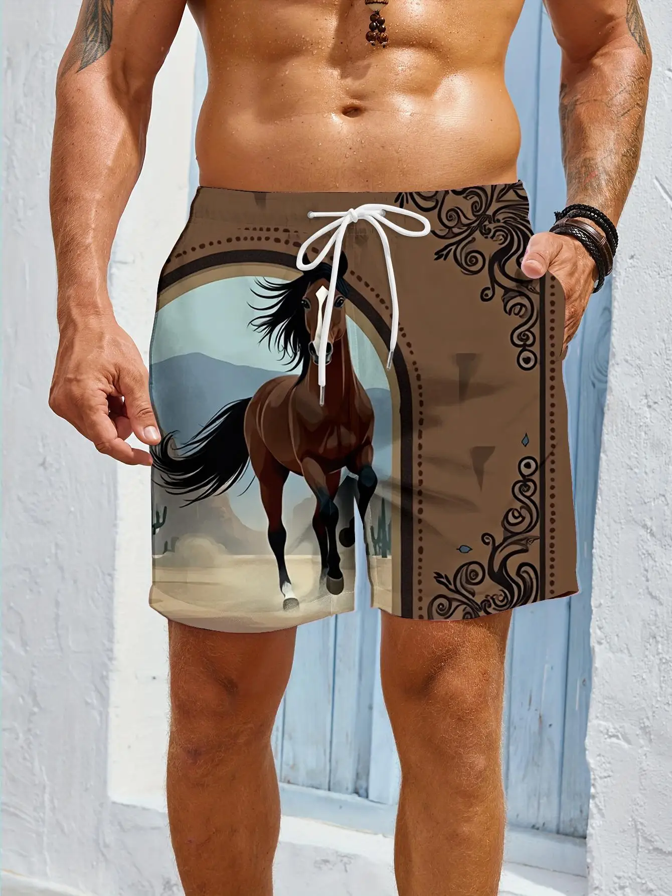1pcs Men's Short swim trunks2026 Summer 3D Printed Short sleeve Pants Quick drying Breathable Polyester running
1pcs Men's Short swim trunks2026 Summer 3D Printed Short sleeve Pants Quick drying Breathable Polyester running